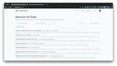 LowTech AI gallery image