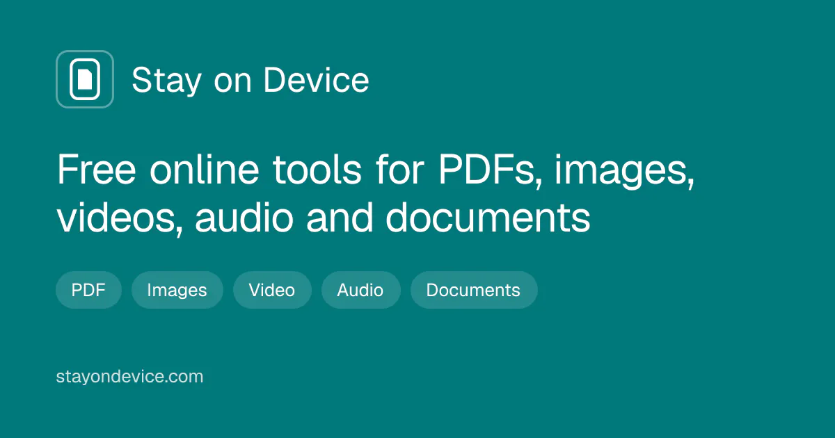 Stay on Device gallery image
