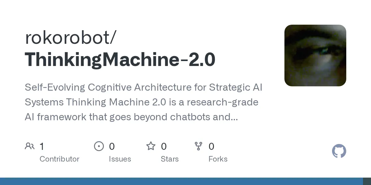 Thinking Machine 2.0