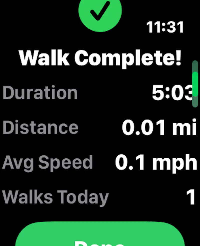 Stepwise Improvements: Walking screenshot 5