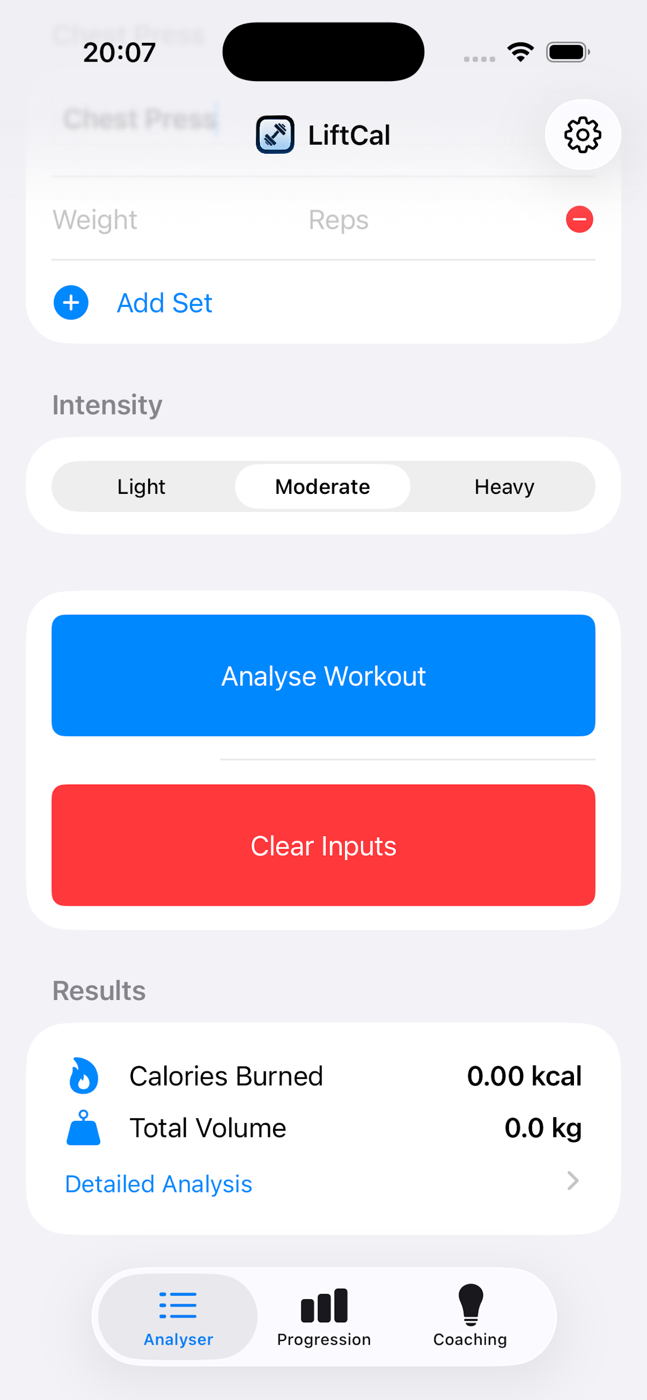 LiftCal - Screenshot 2 showing product features and functionality