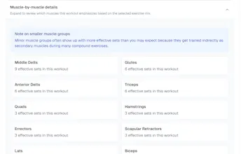 Custom Workout Builder gallery image