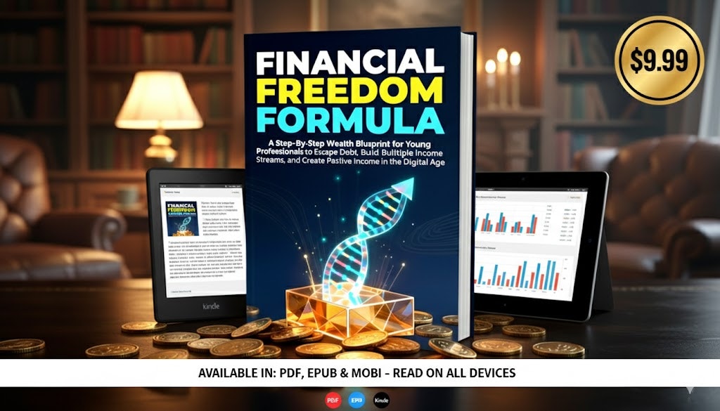 Wealth Blueprint: The Freedom Formula - Product Hunt launch logo and brand identity