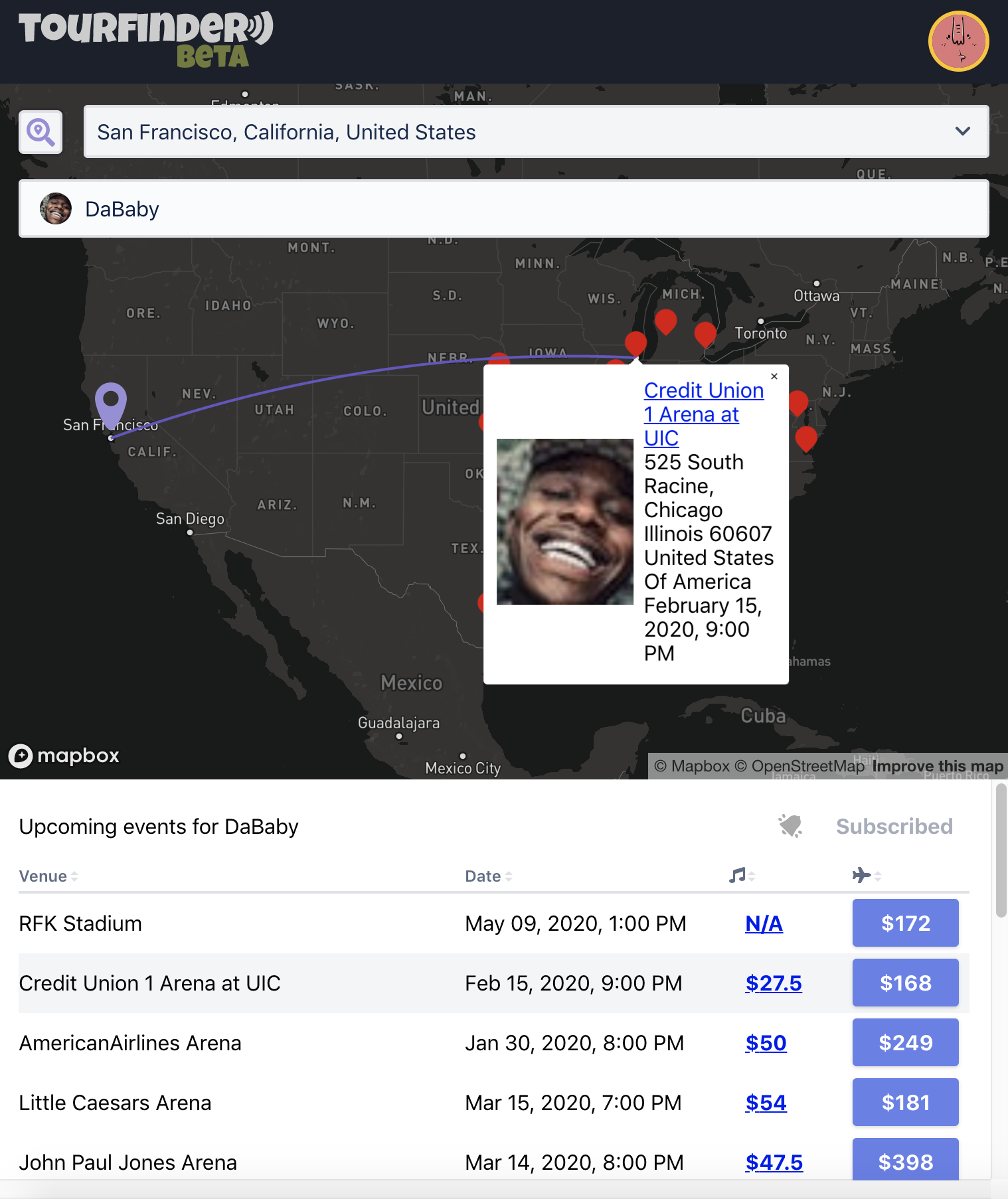 Tourfinder.live gallery image