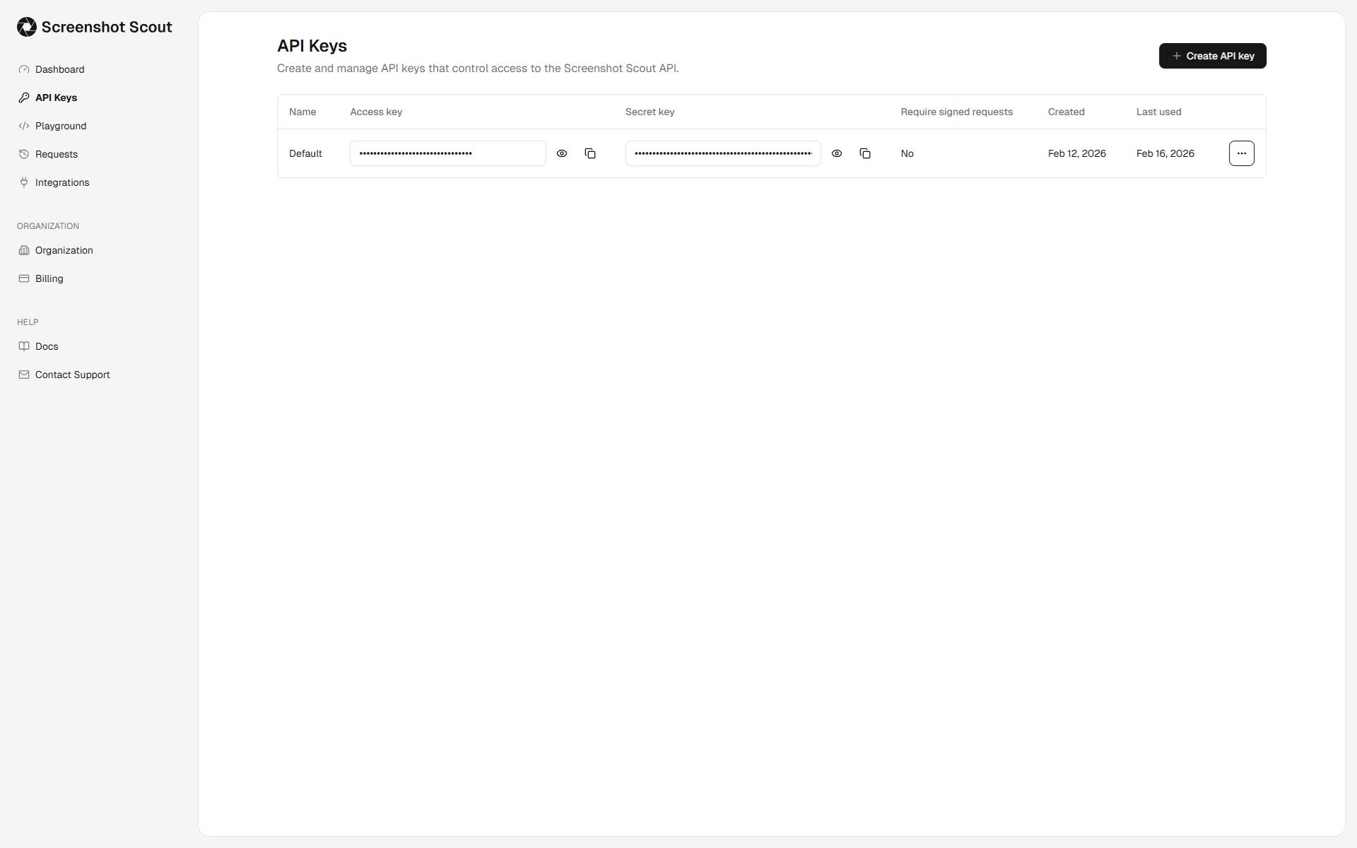 Screenshot Scout - Screenshot 3 showing product features and functionality