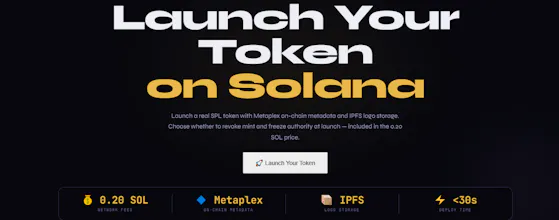 RK Mint — Solana Meme Coin Launcher gallery image