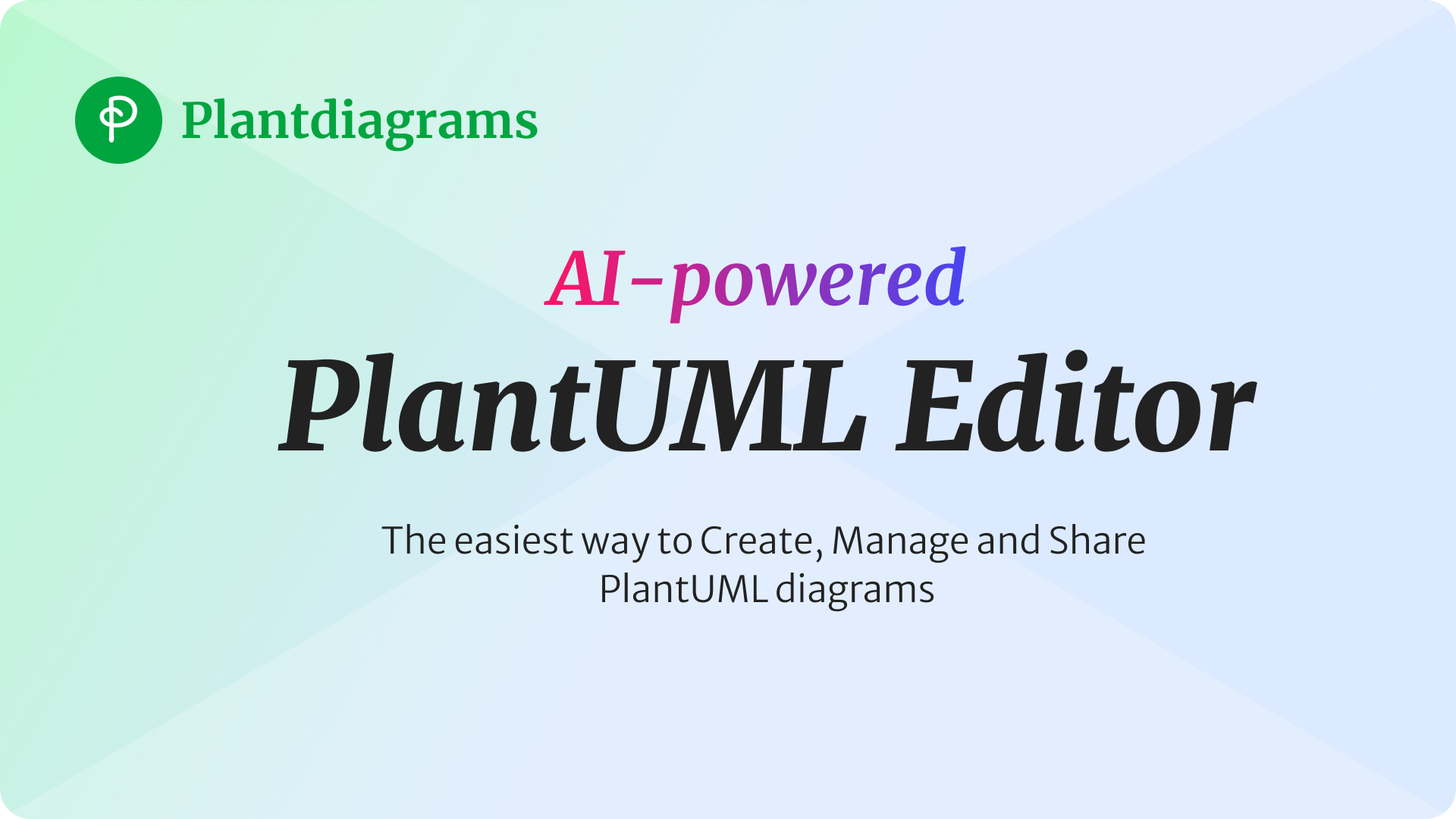 Média Diagrammes de plante - Éditeur de plantuml propulsé par l'AI 1