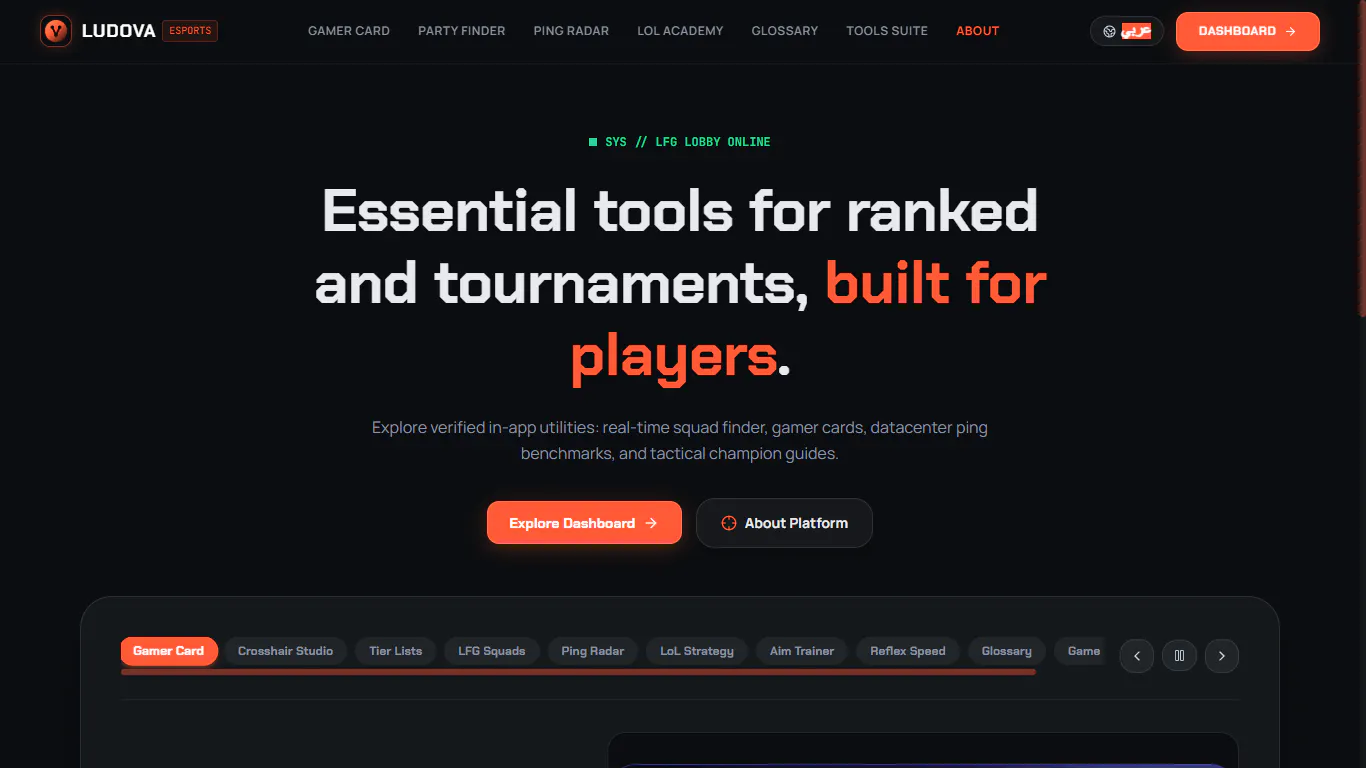 Ludova Esports Platform gallery image