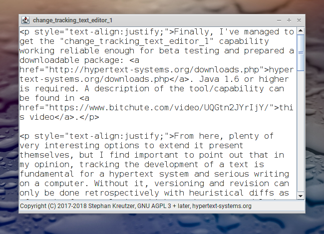 Change Tracking Text Editor 1 gallery image