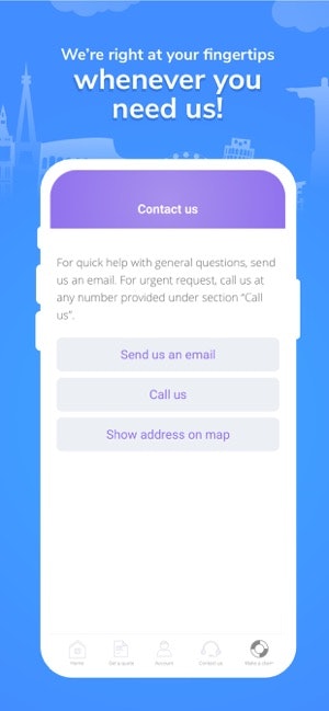 Globelink Travel Insurance App gallery image