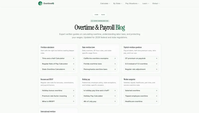 OvertimeIQ screenshot 2