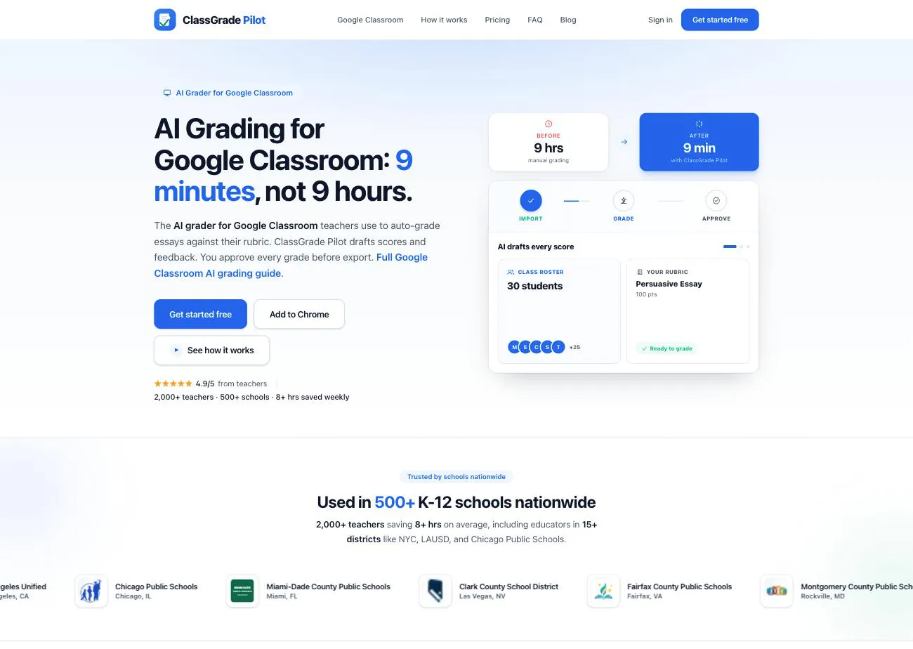 ClassGrade Pilot gallery image