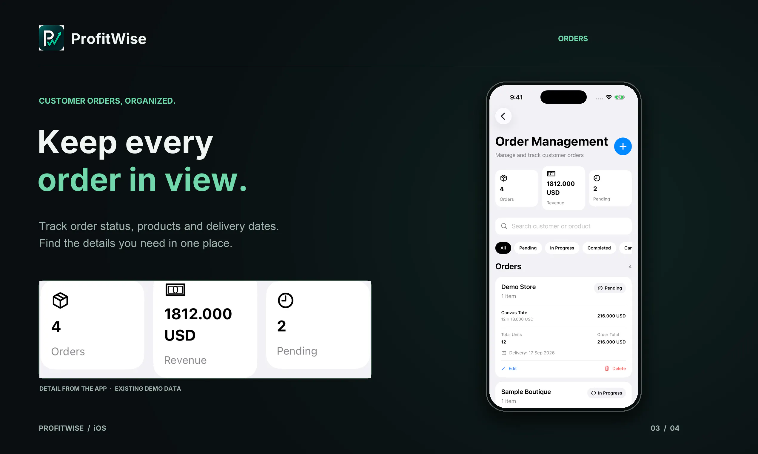 ProfitWise — Know your numbers gallery image