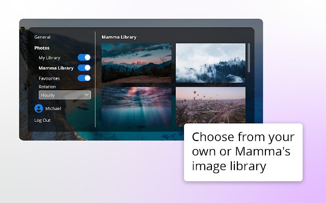 Mamma Yeni sekme uzantısı media 2