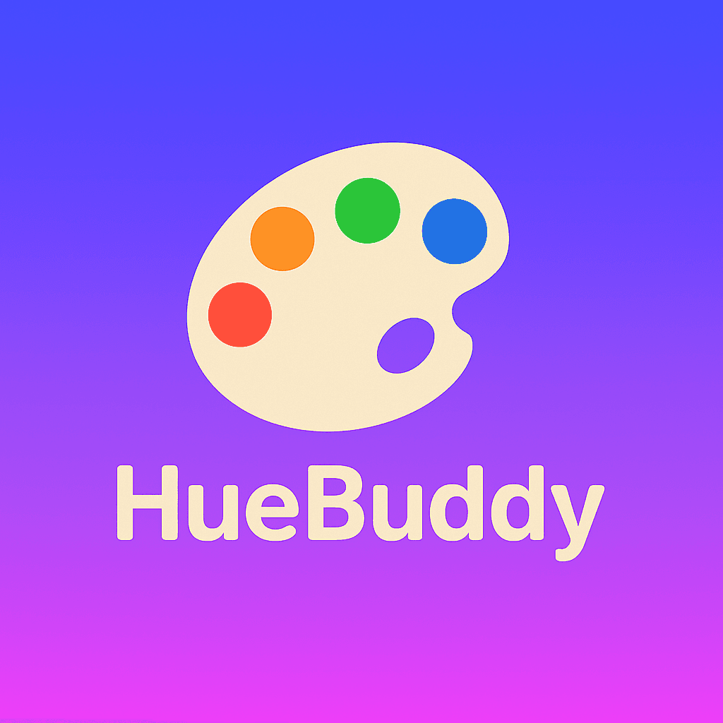 HueBuddy - Product Hunt launch logo