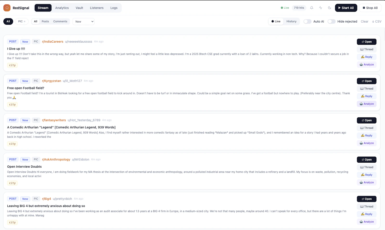 RedSignal screenshot 2