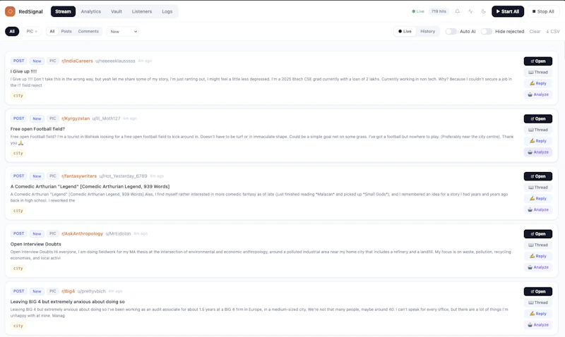 RedSignal screenshot 2