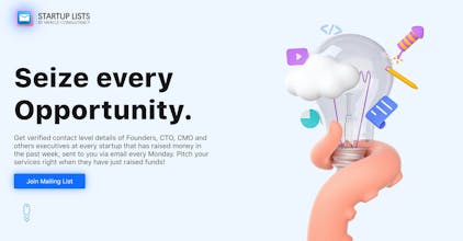 Startup Lists gallery image