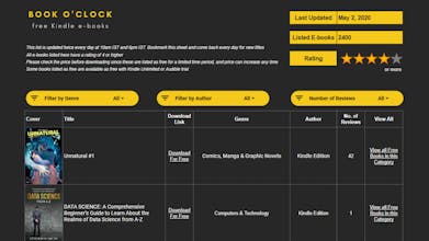 Book O' Clock - Free Kindle E-Books gallery image