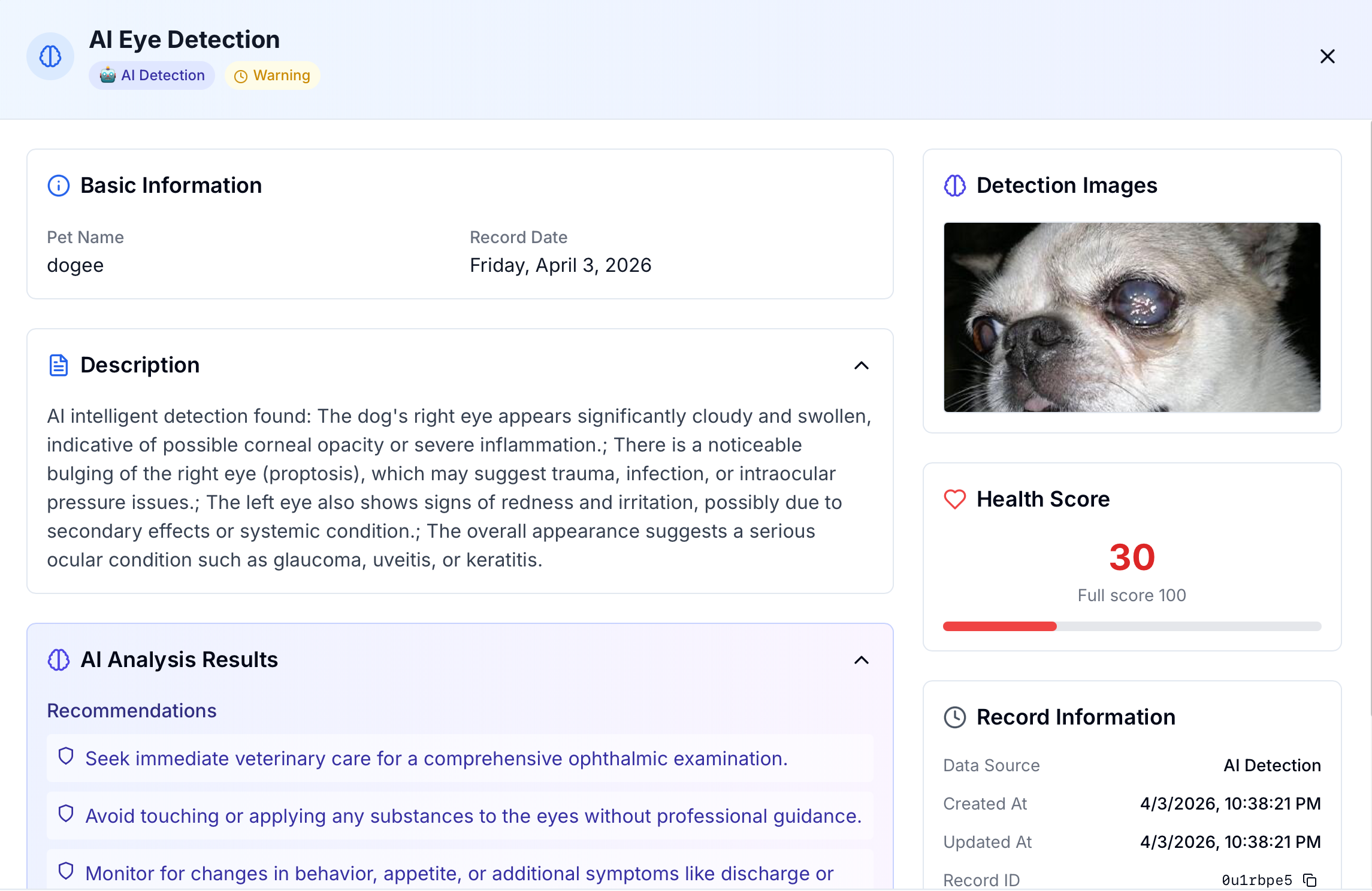 PetCure AI gallery image