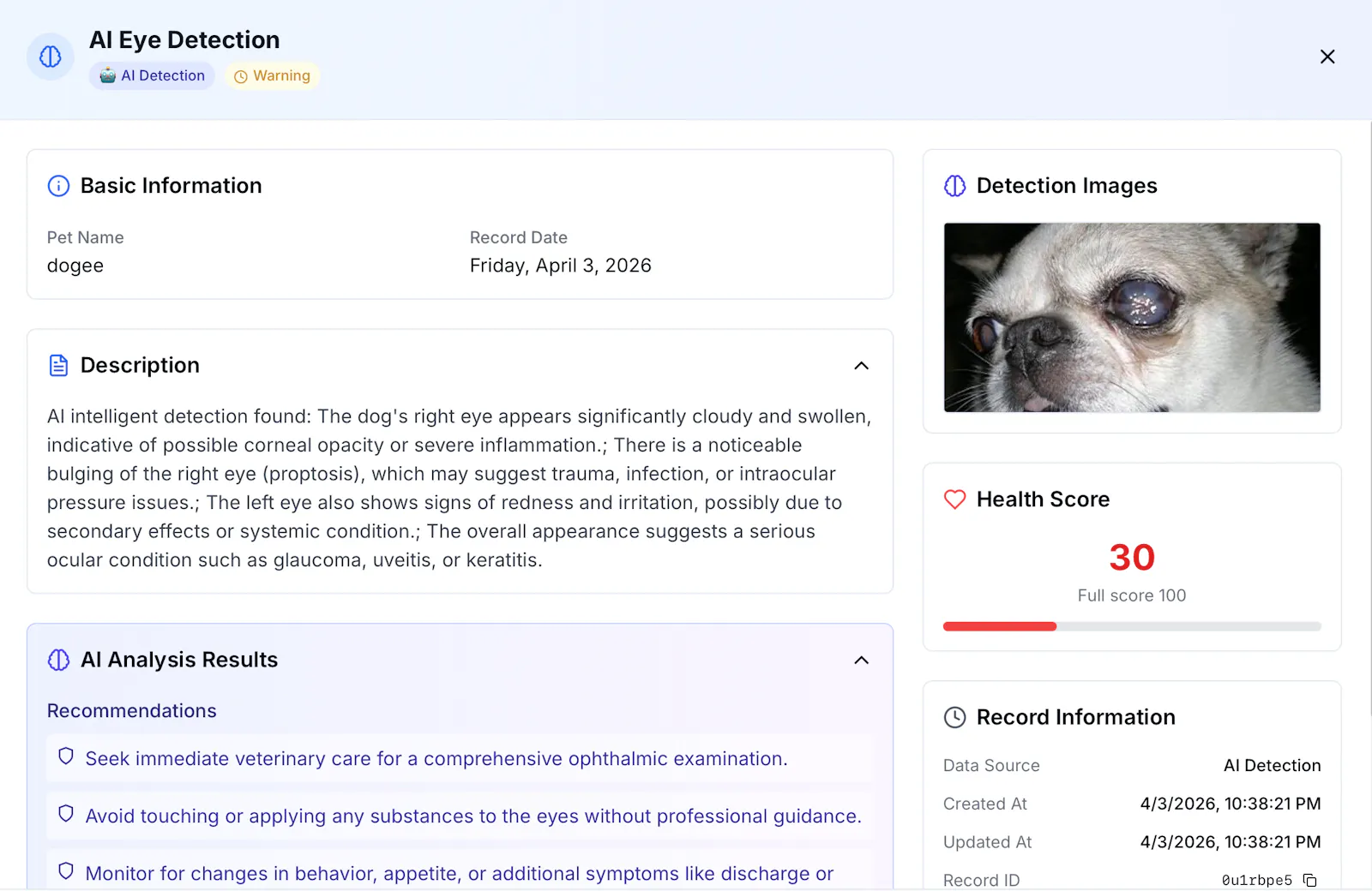 PetCure AI screenshot 1