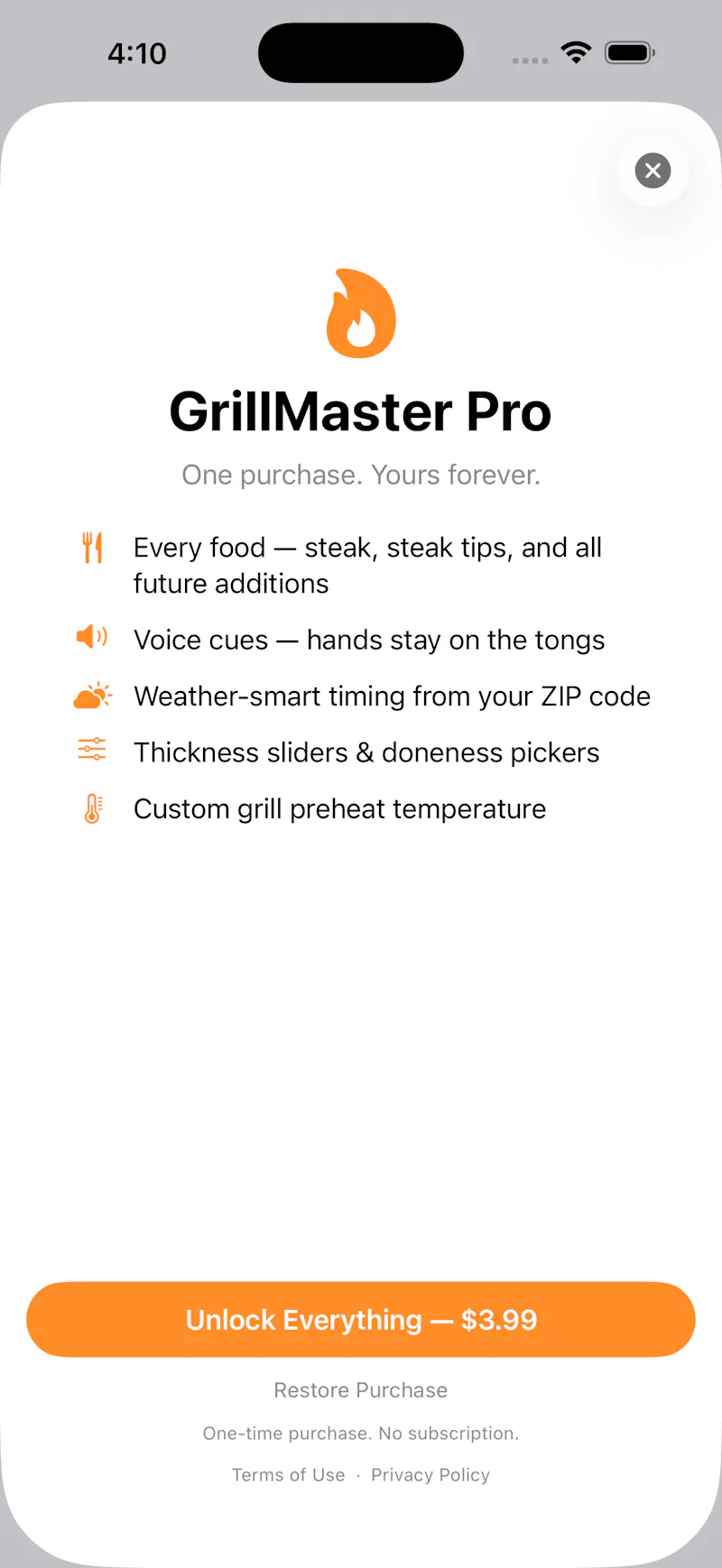 GrillMaster: BBQ Grill Timer screenshot 3
