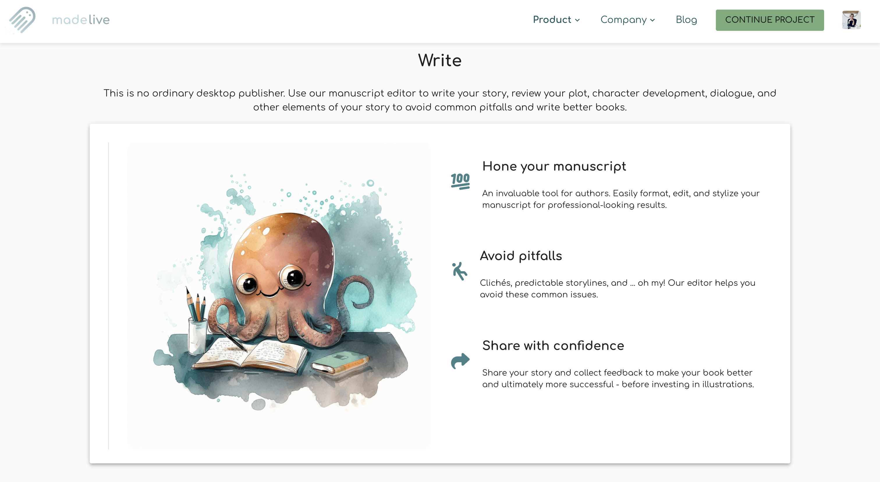 Hecho en vivo - Software de publicación de libros ilustrados de extremo a extremo de AI media 3