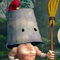 CLUNKY HERO - hilarious video game