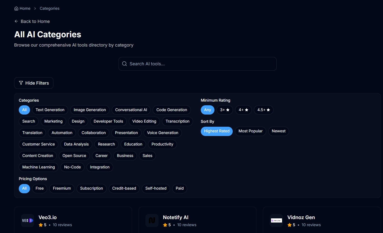 AllAITools - AI Directory 2025 media 4