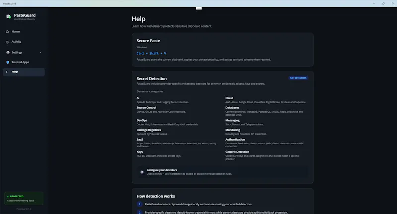 PasteGuard screenshot 6