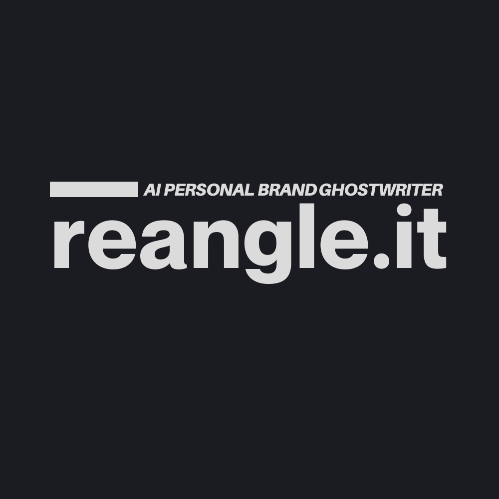 reangle - AI Personal Brand Ghostwriter gallery image