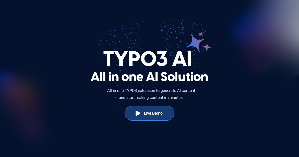 Sich bewusst sein - Alles in Einem - TYPO3 KI Erweiterung Medien 1