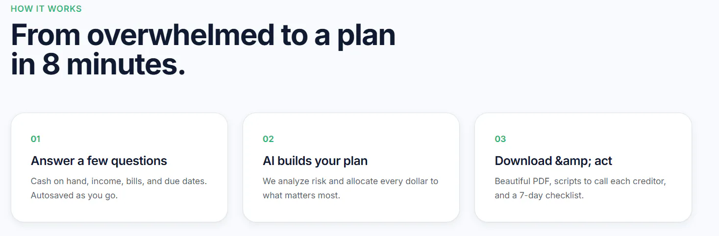 Bill Rescue — Know What To Pay First gallery image