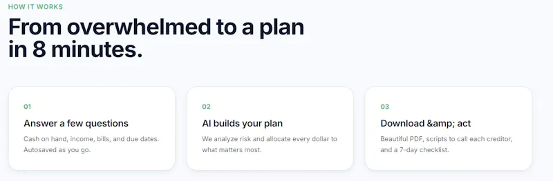 Bill Rescue — Know What To Pay First screenshot 1