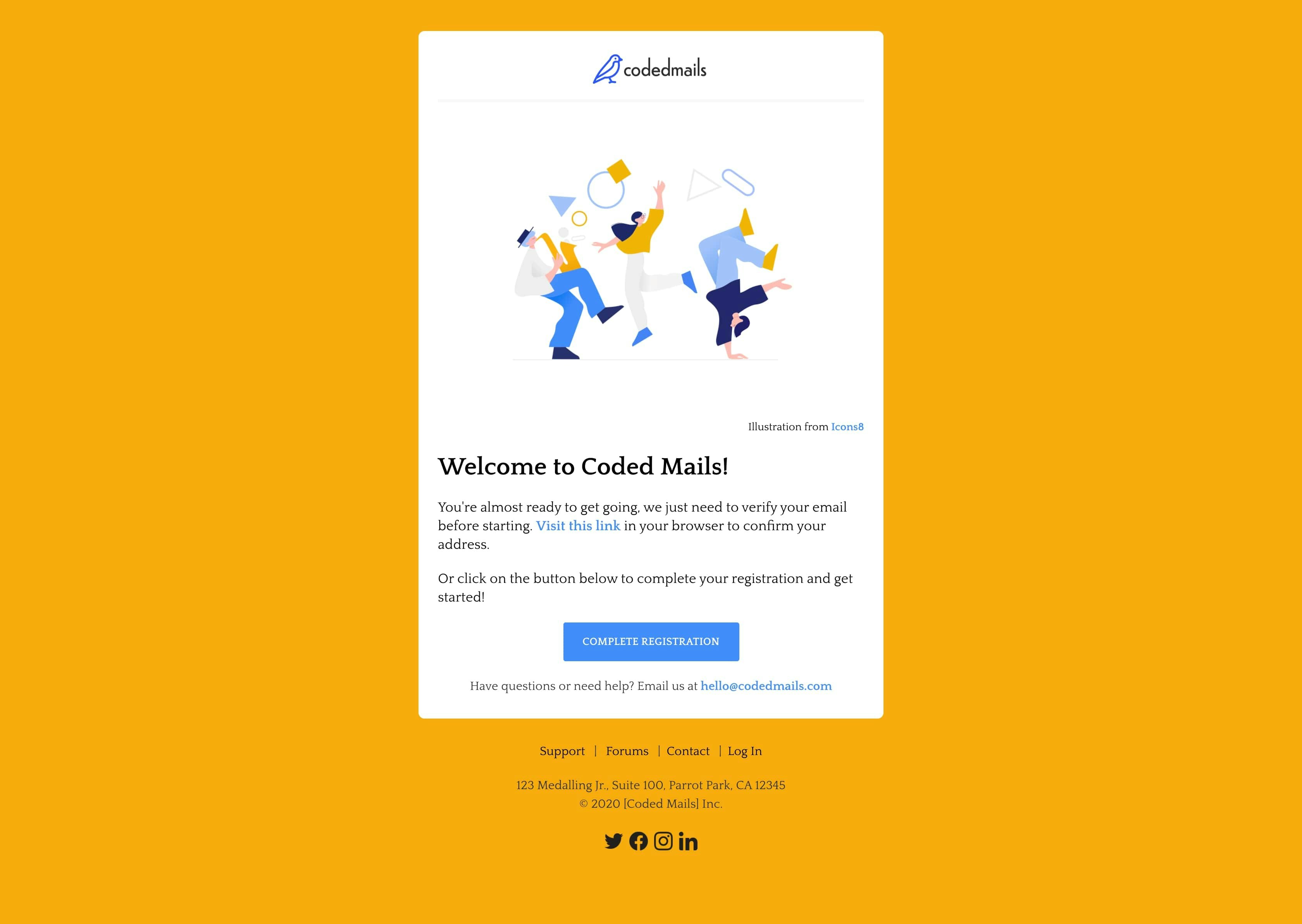 CodedMails  - Email Themes & Templates gallery image