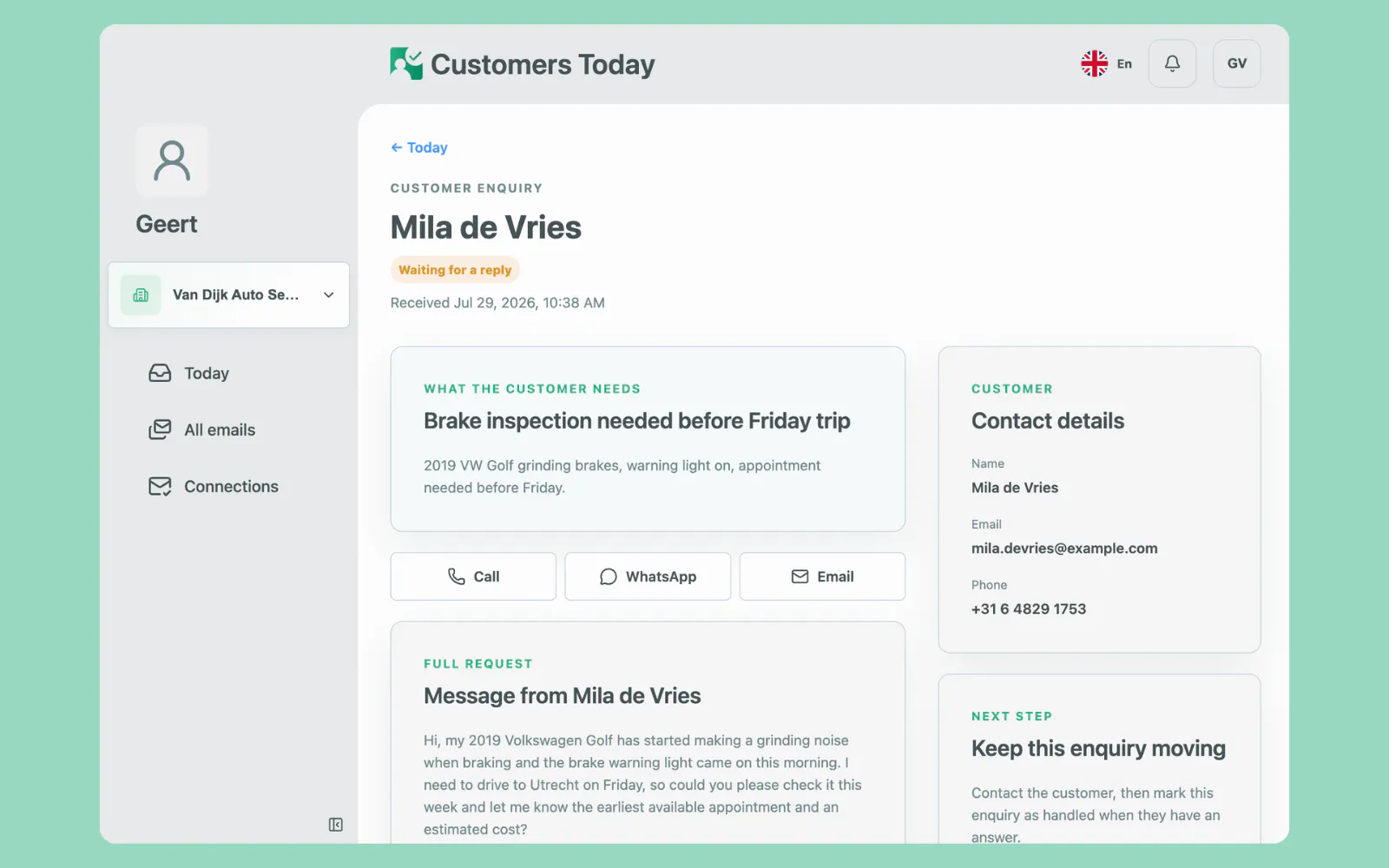 Customers Today screenshot 3