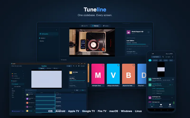 Tuneline screenshot 1