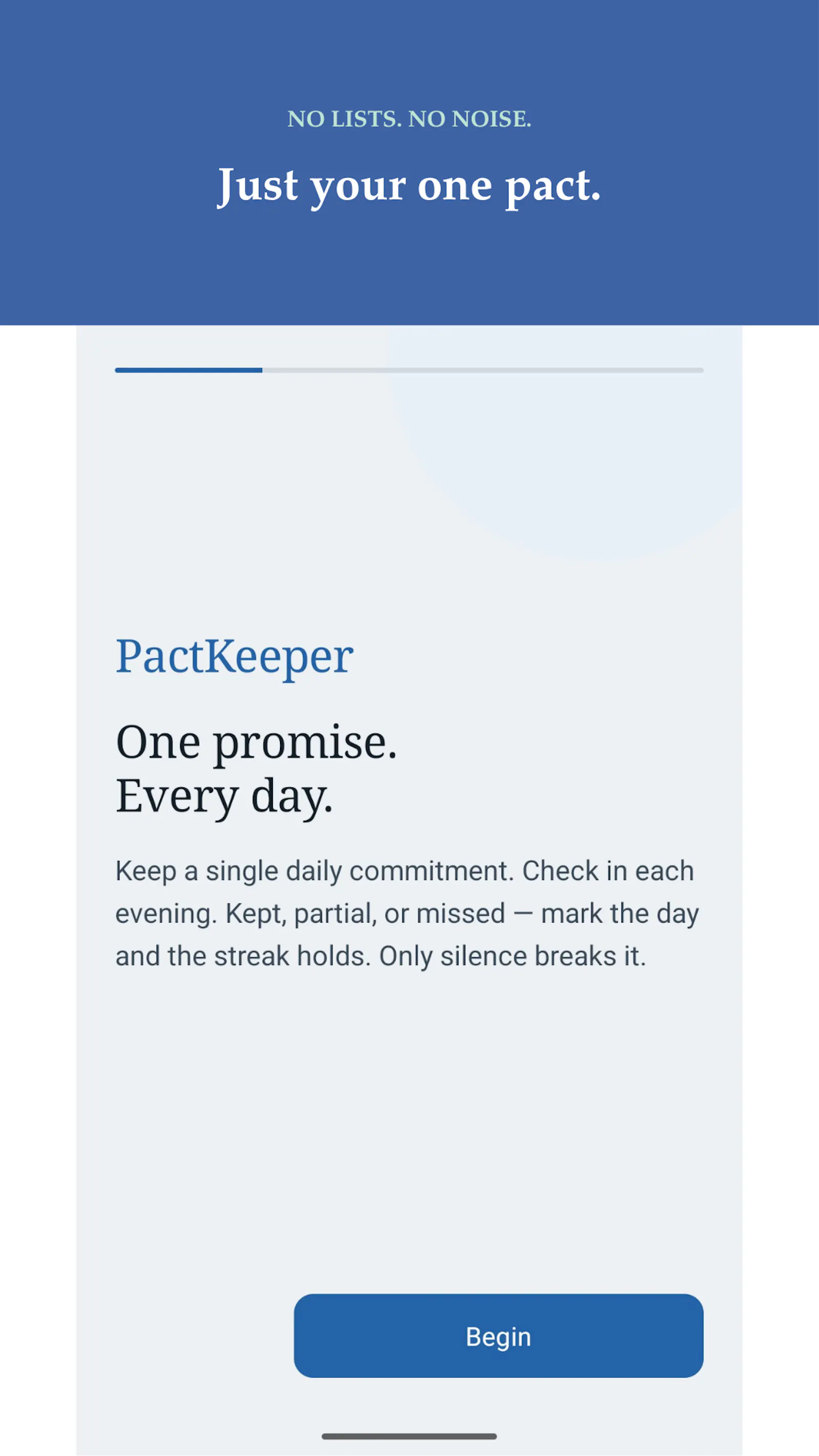 PactKeeper - One promise. Every day. screenshot 3