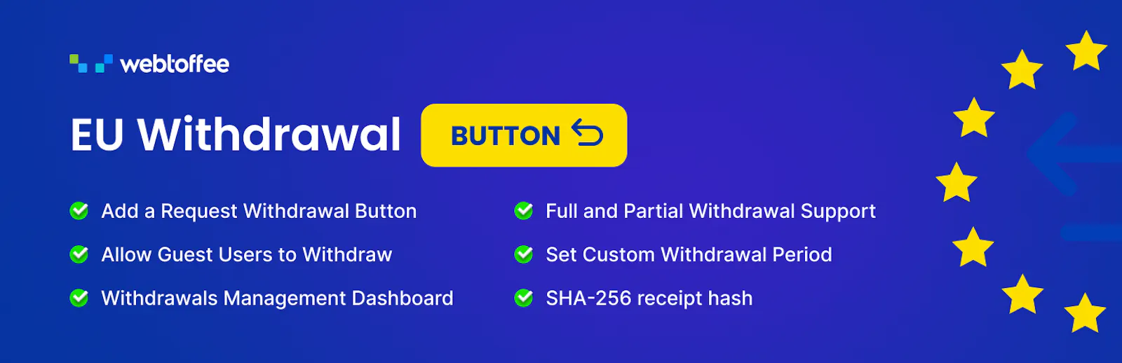 EU Order Withdrawal for WooCommerce screenshot 1