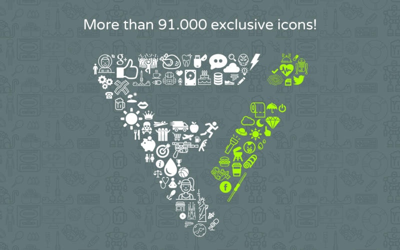 FlatIcon.com Mac App gallery image