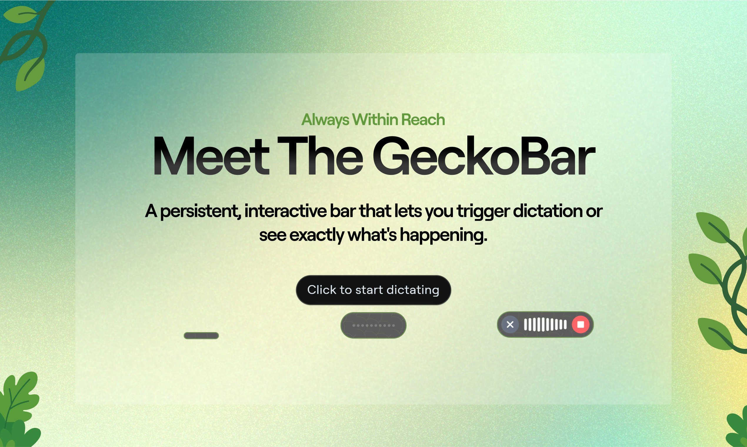 Voice Gecko gallery image