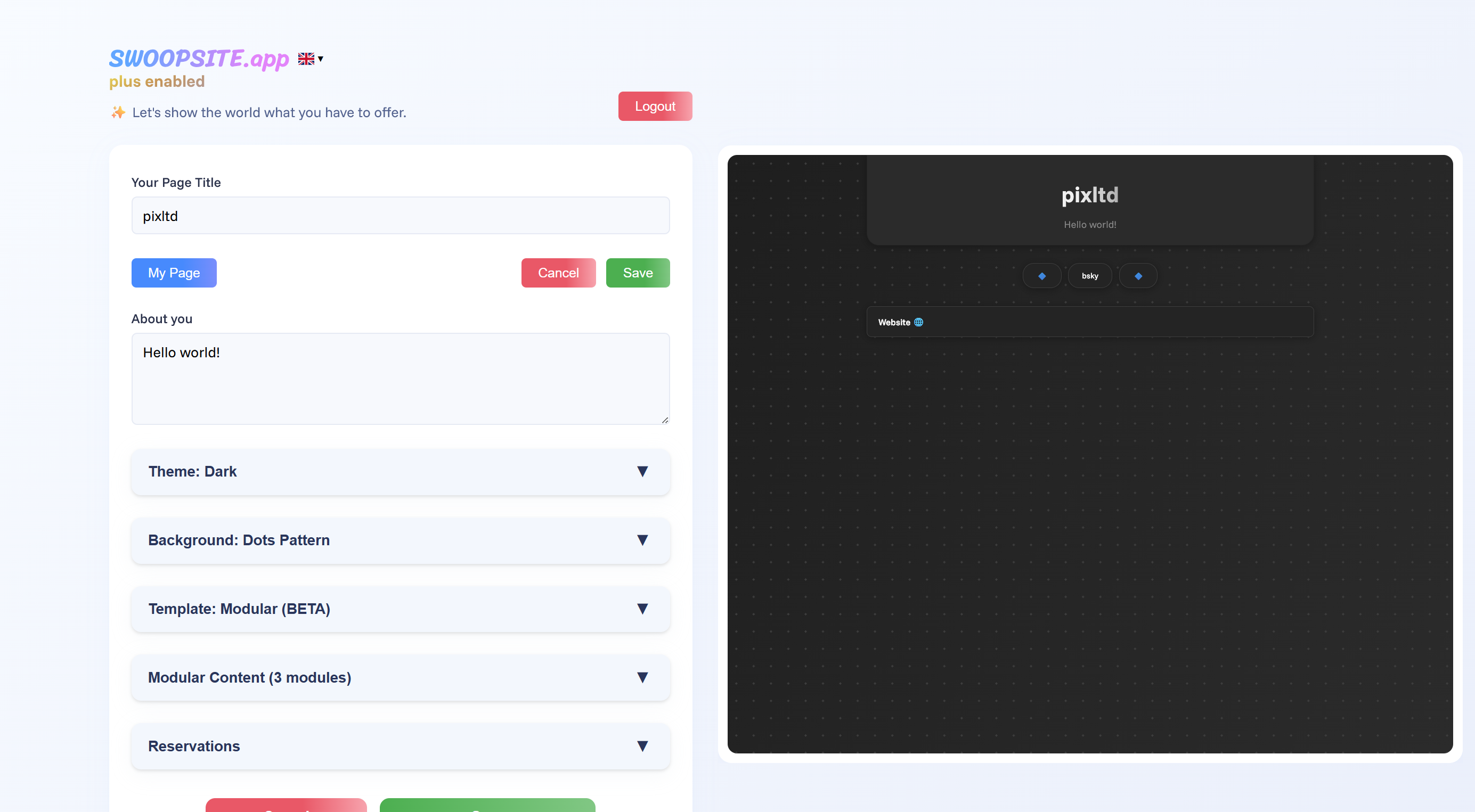 SWOOPSITE gallery image