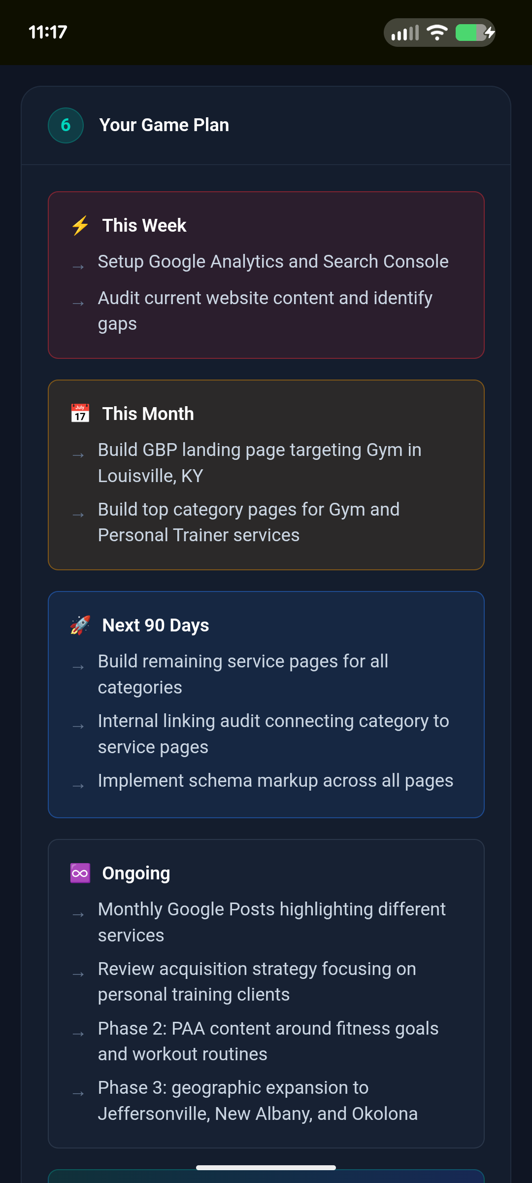 LocalGap — GBP Audit Tool gallery image