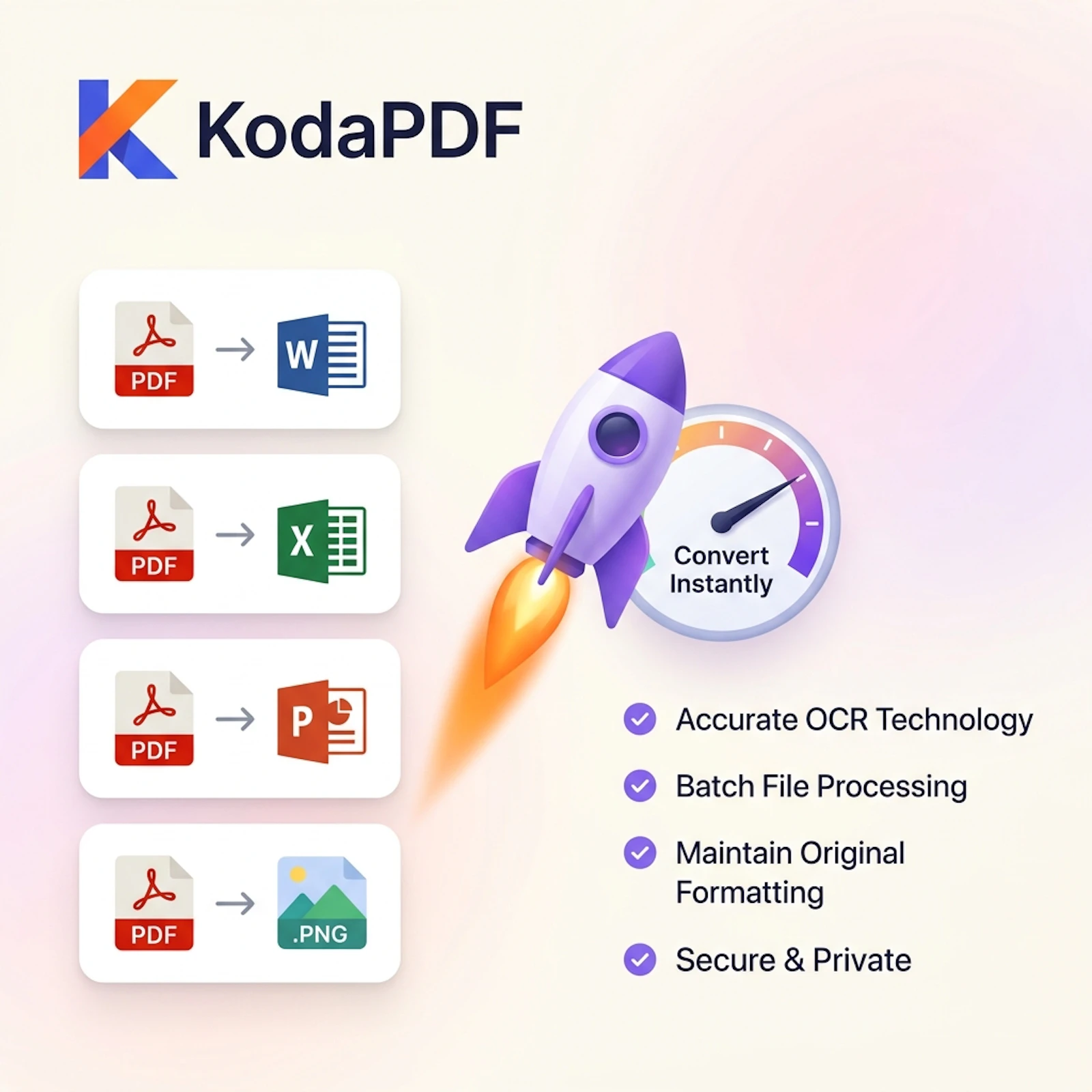 KodaPdf: AI-Powered PDF & Document Tools screenshot 8