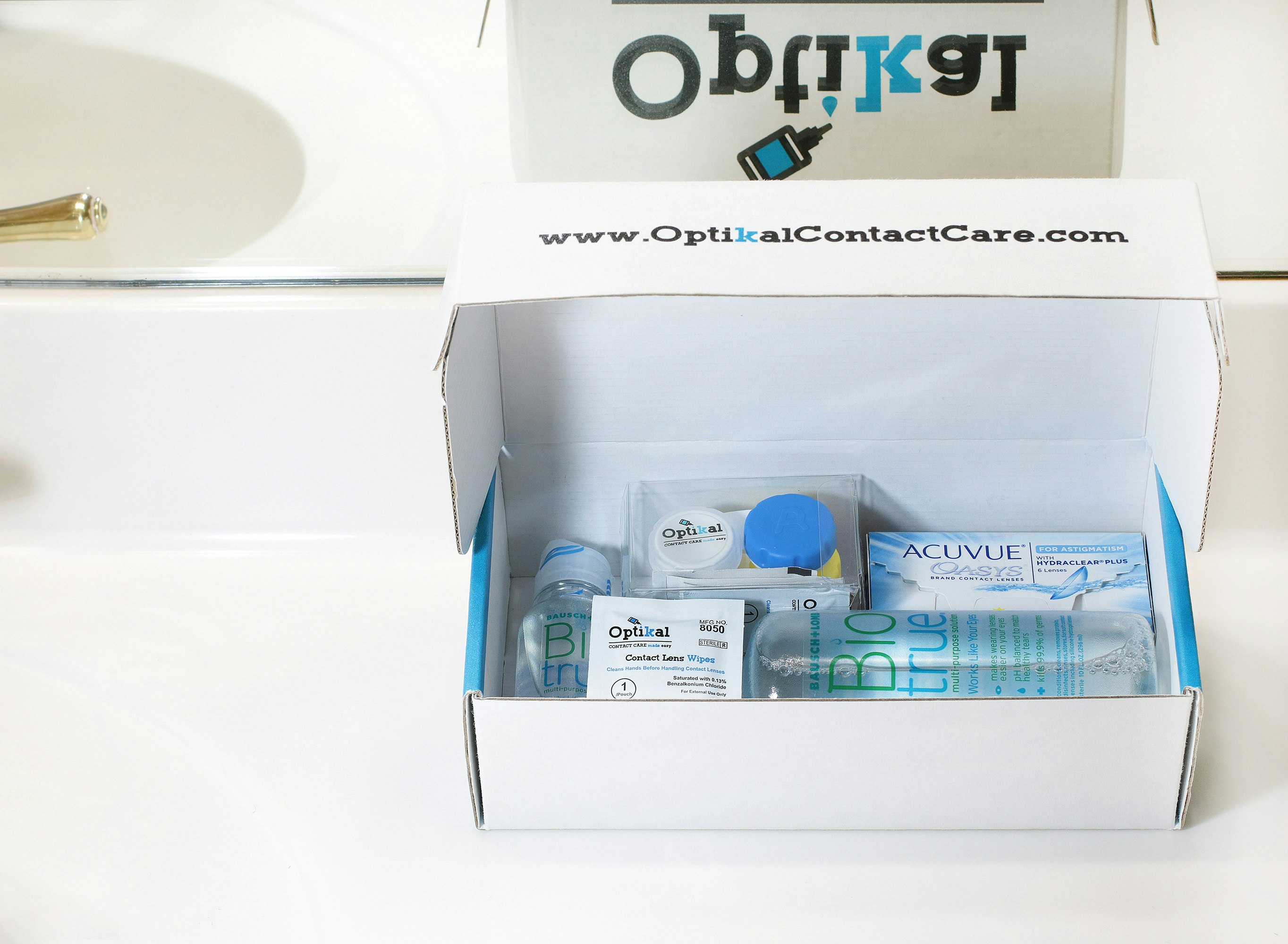 Optikal Contact Lens Subscription Box gallery image