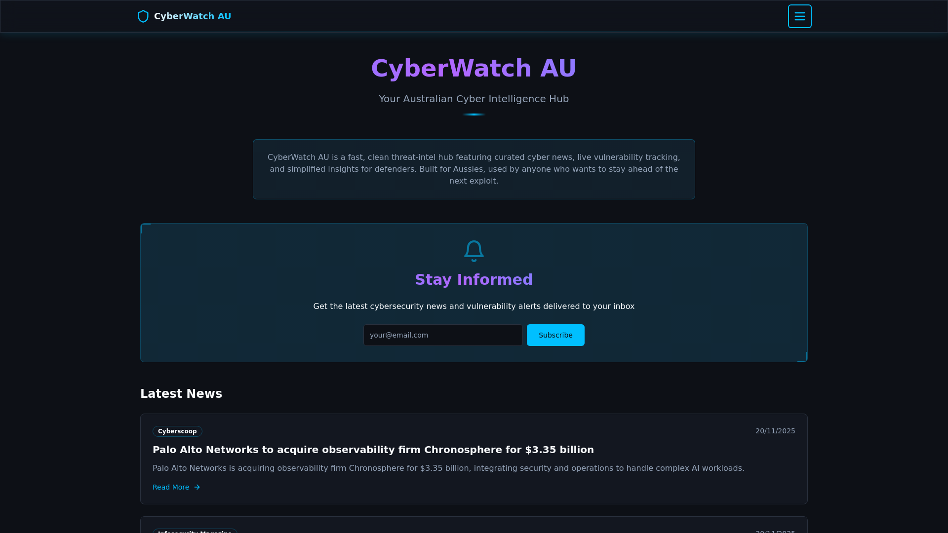 CyberWatch AU gallery image