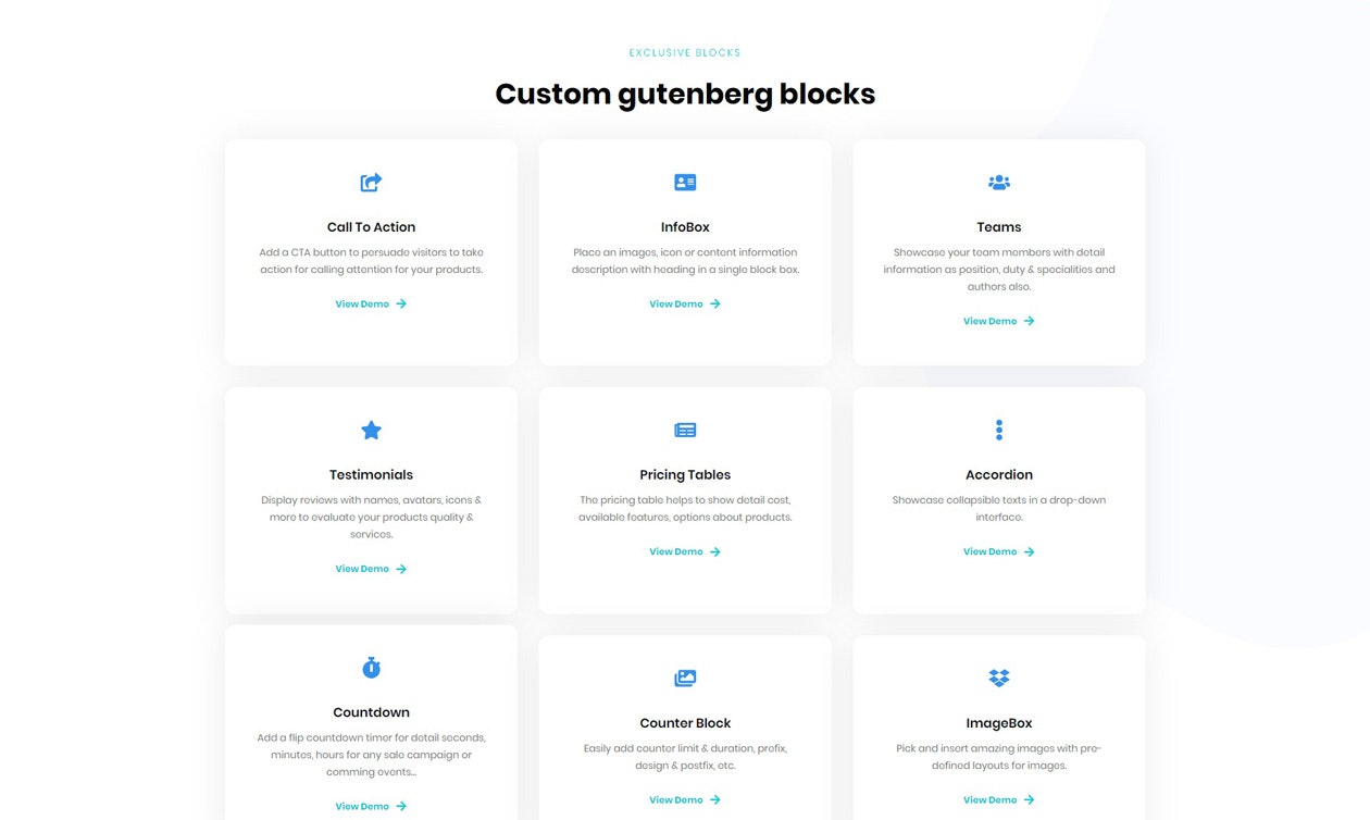 Gutengeek WordPress Gutenberg Plugin gallery image
