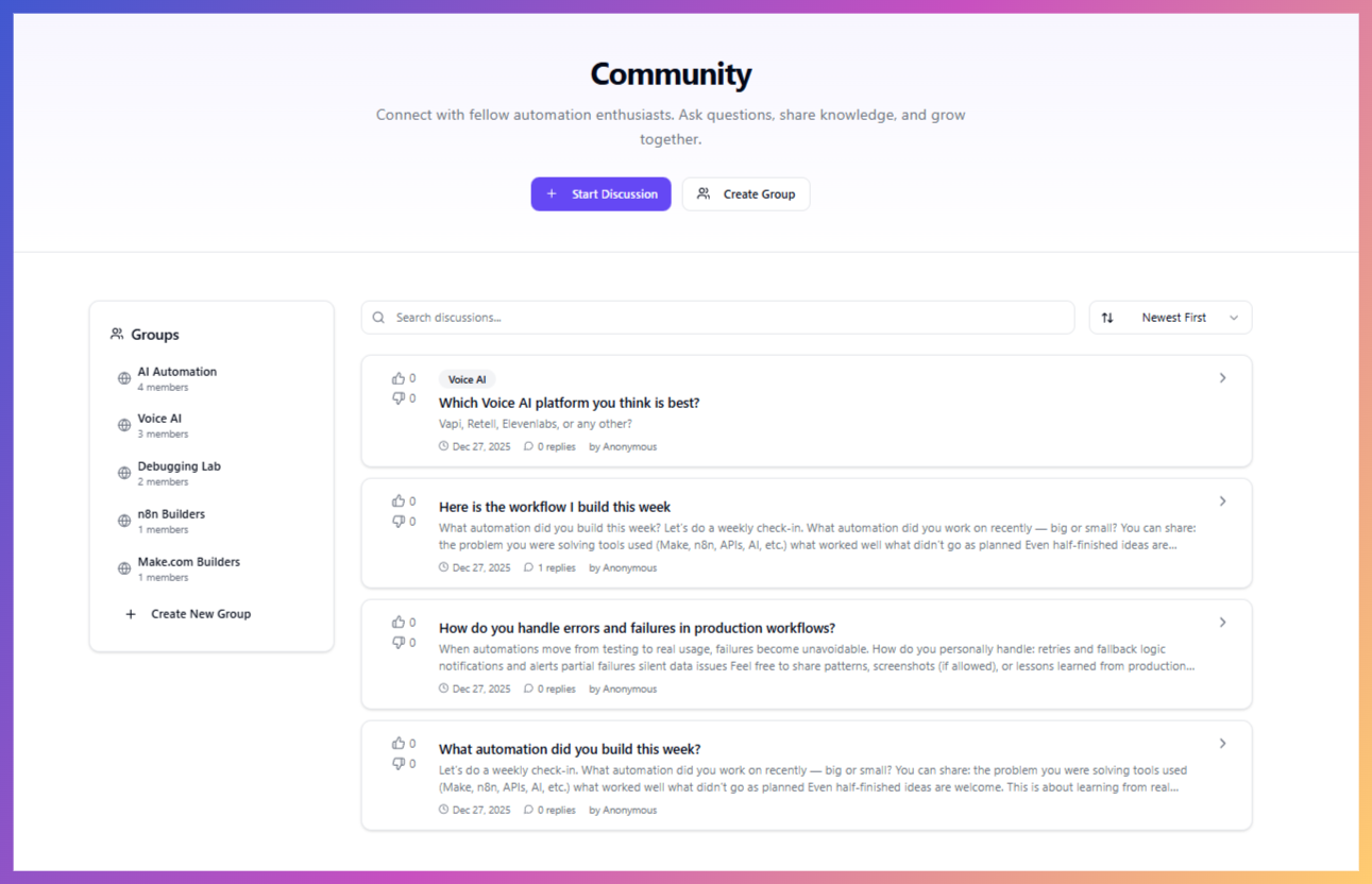 AutomationWorkflows.io gallery image