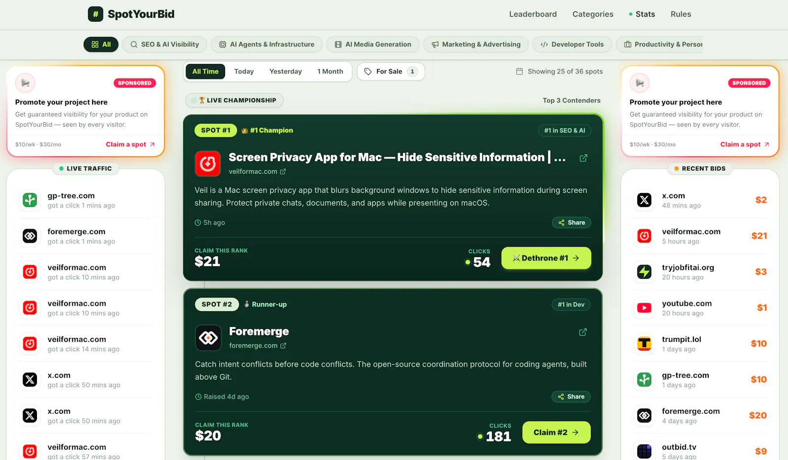 SpotYourBid screenshot 4