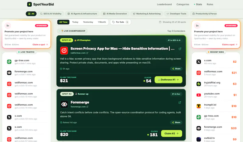 SpotYourBid screenshot 4